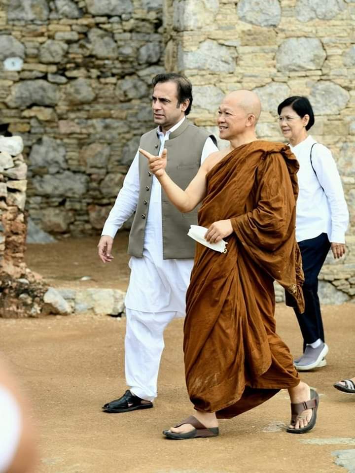 FB_IMG_1657986760909 JaulianThis is the first time in the history of this region that a high-ranked Buddhist monk is visiting Buddhist holy places in Pakistan