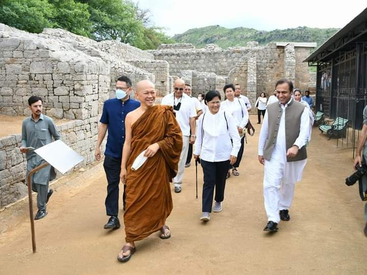 FB_IMG_1657986808304 JaulianThis is the first time in the history of this region that a high-ranked Buddhist monk is visiting Buddhist holy places in Pakistan