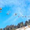 A view of the Malam Jabba chairlift.