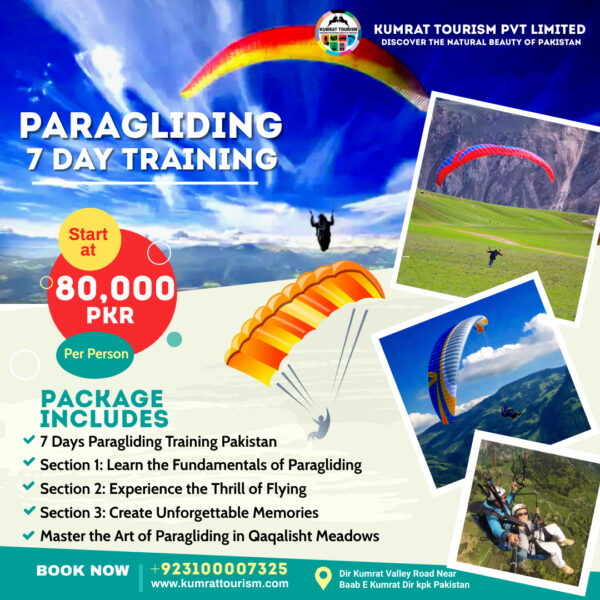 7 Days Paragliding Training Pakistan