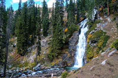 💦 Kund Banda Waterfall The Hidden Jewel of Kumrat Valley’s Wild Beauty 🌿✨