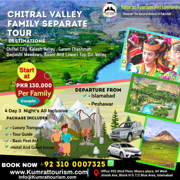 Chitral Valley Kalash Valley Family separate Tour