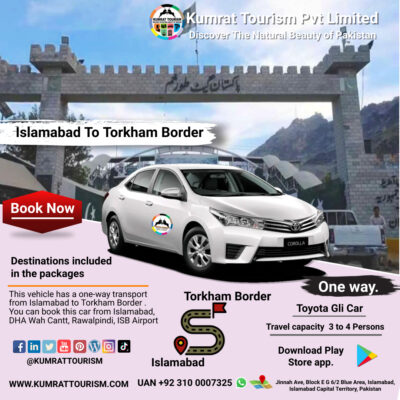 Islamabad To Torkham Border Rent Car